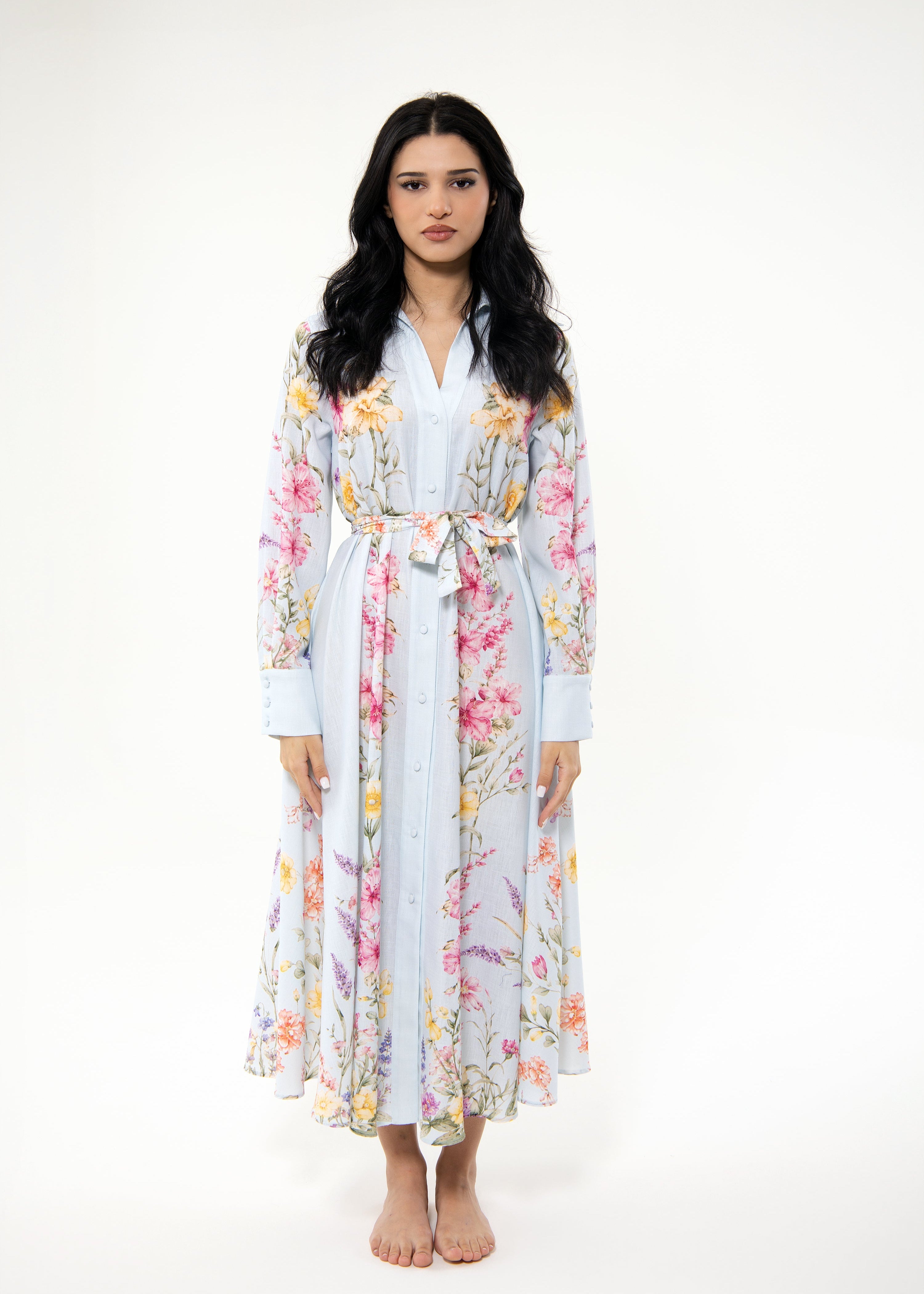 Robe Noura Bloom