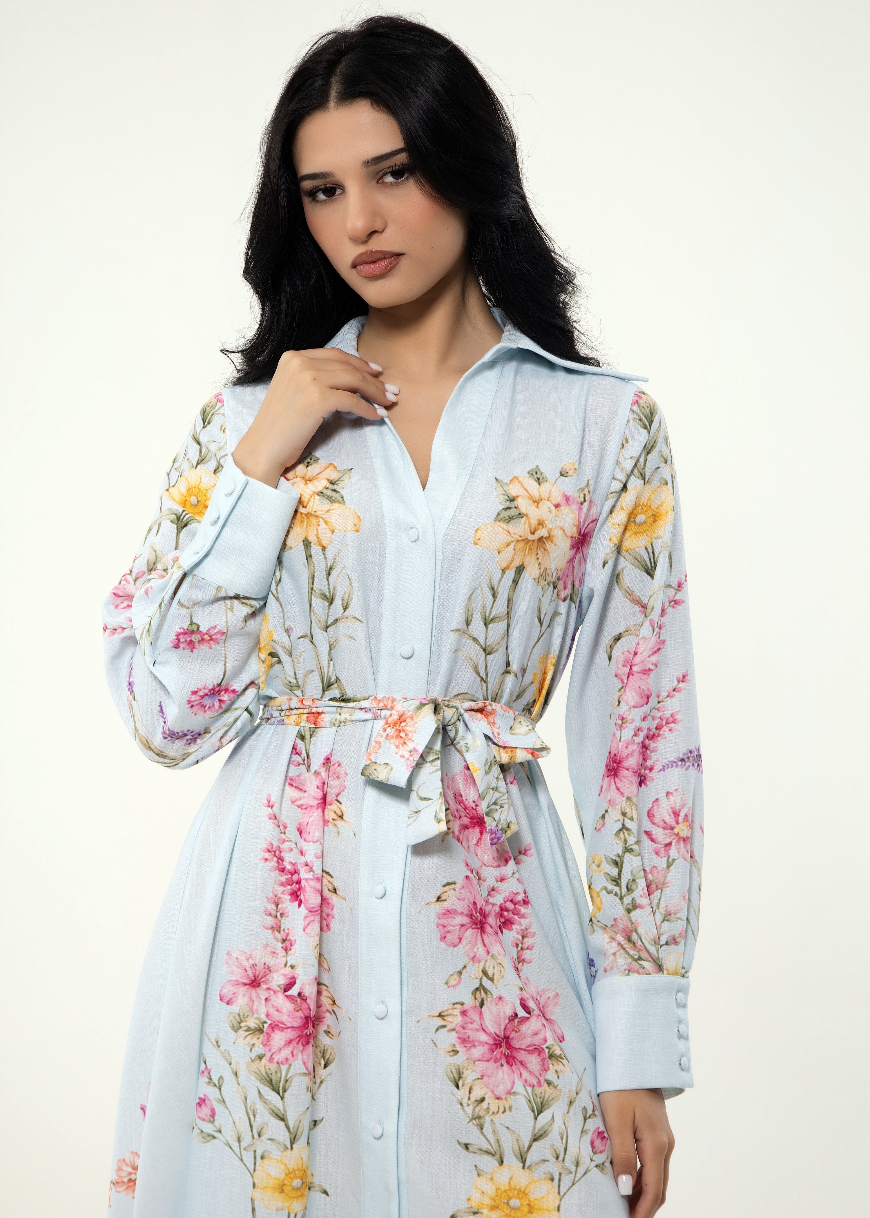 Robe Noura Bloom