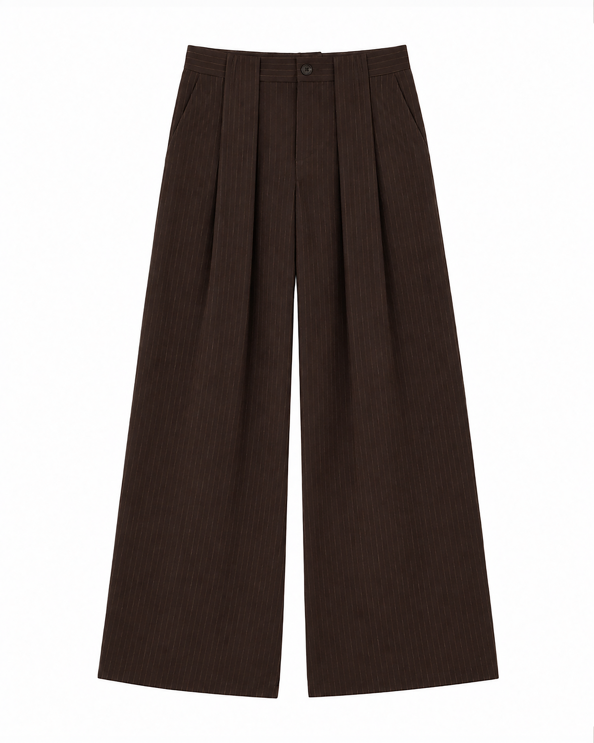 Pantalon Alan – Marron Rayé