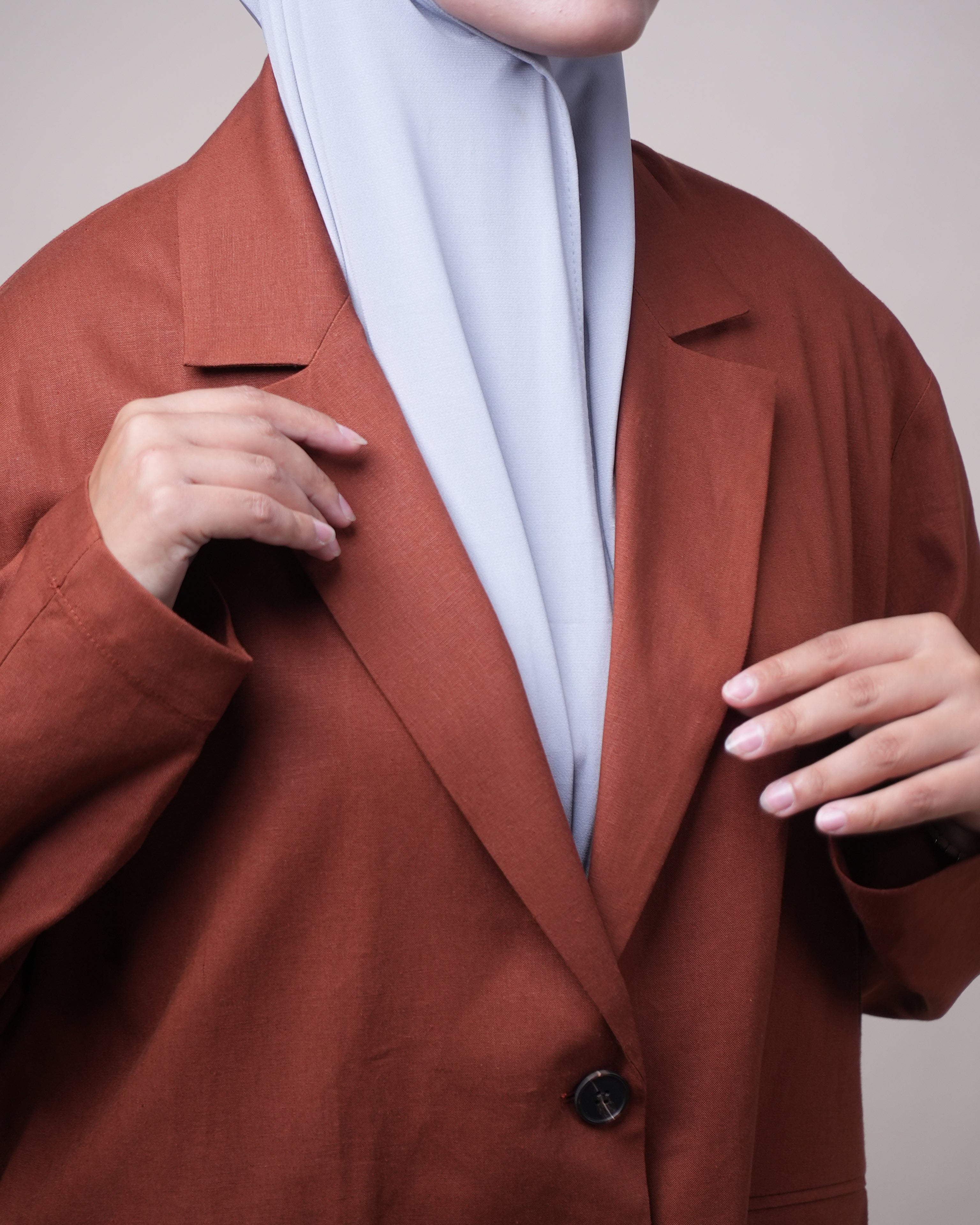 VESTE ROLLA MARRON
