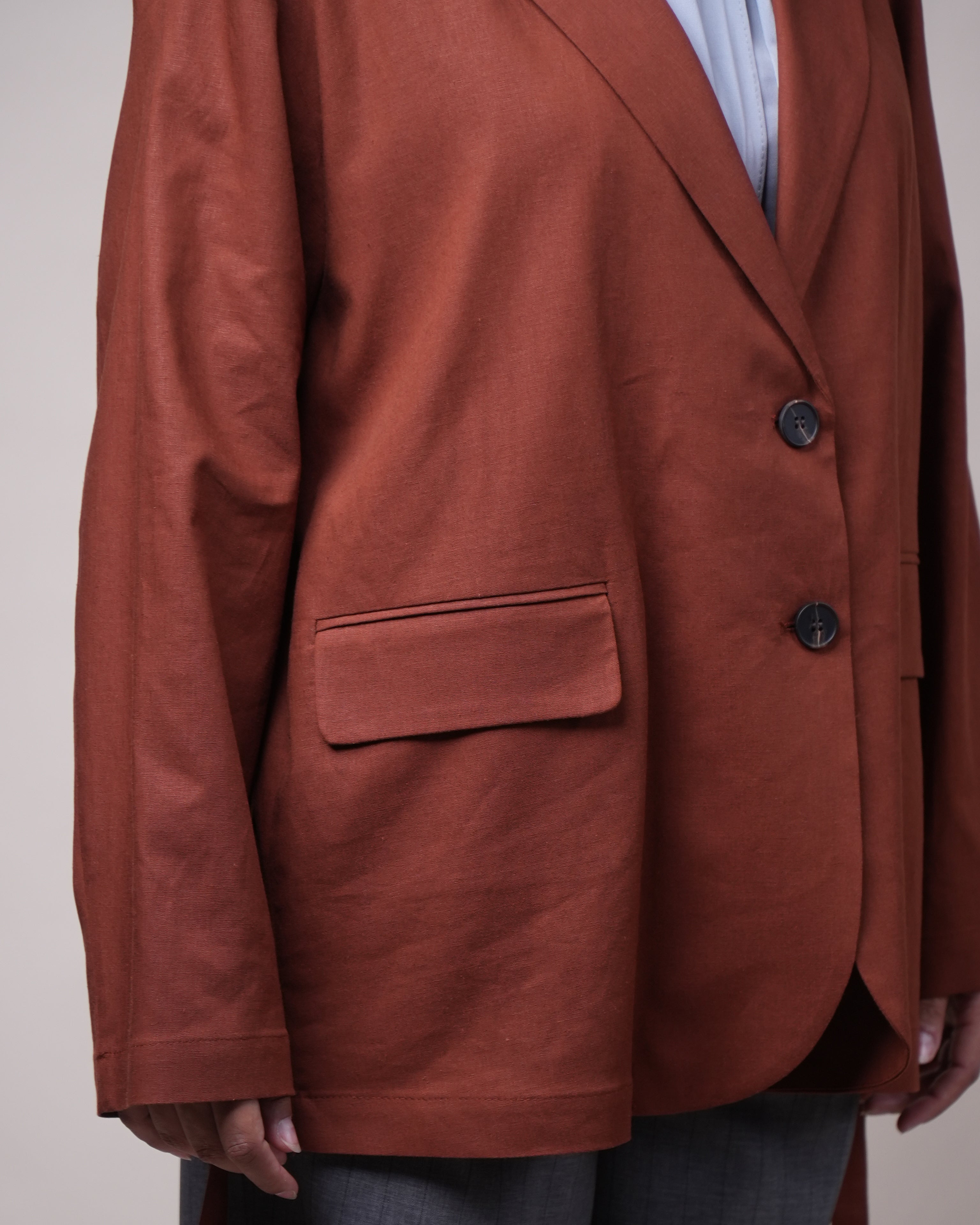 VESTE ROLLA MARRON