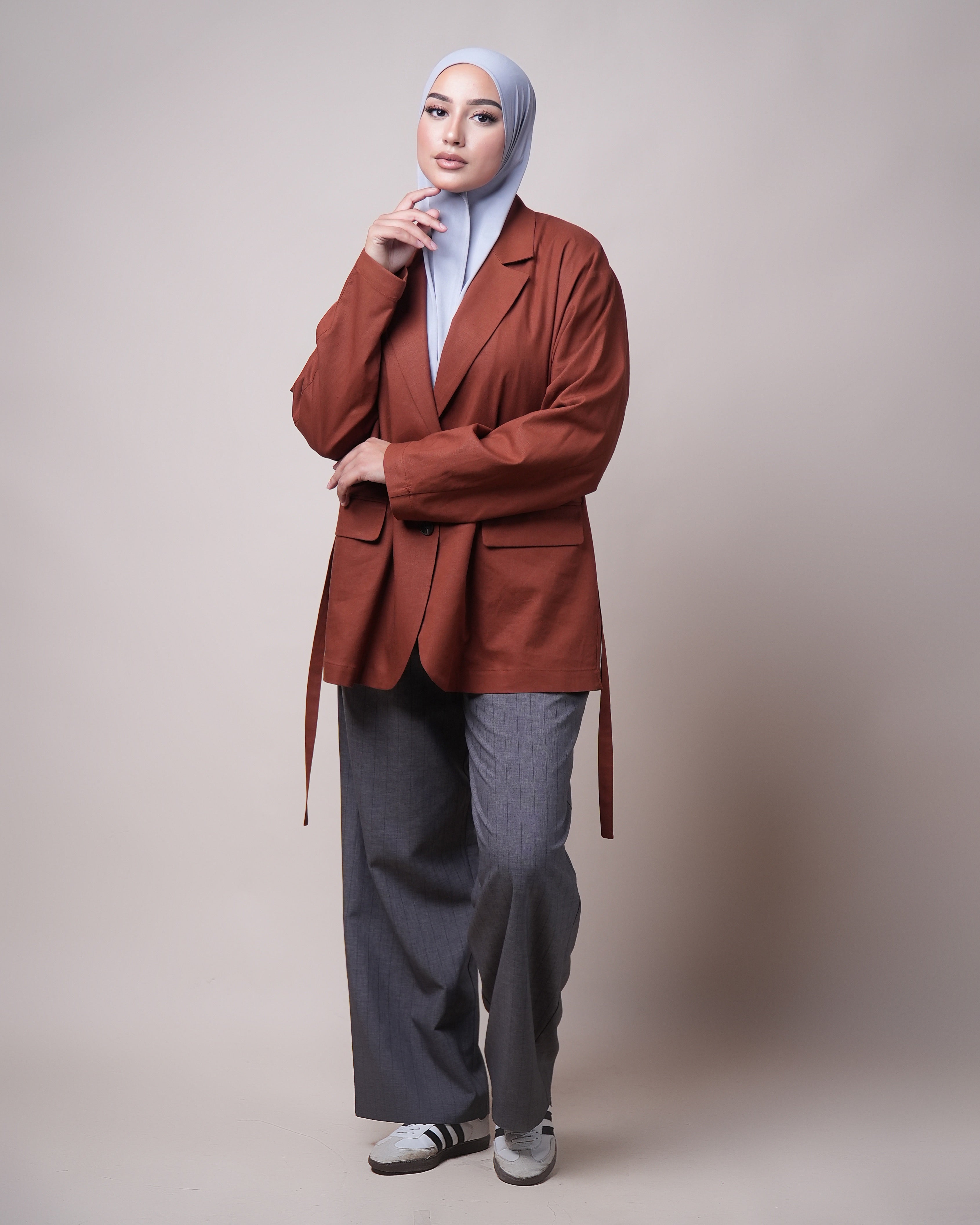 VESTE ROLLA MARRON