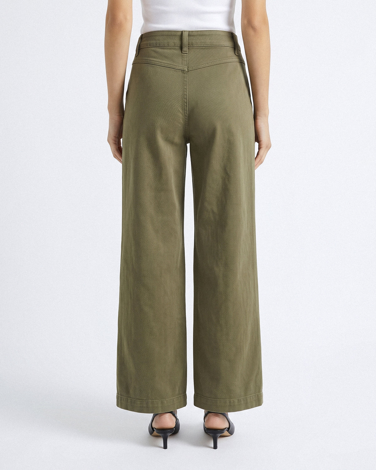Pantalon Sienna – Kaki Délavé