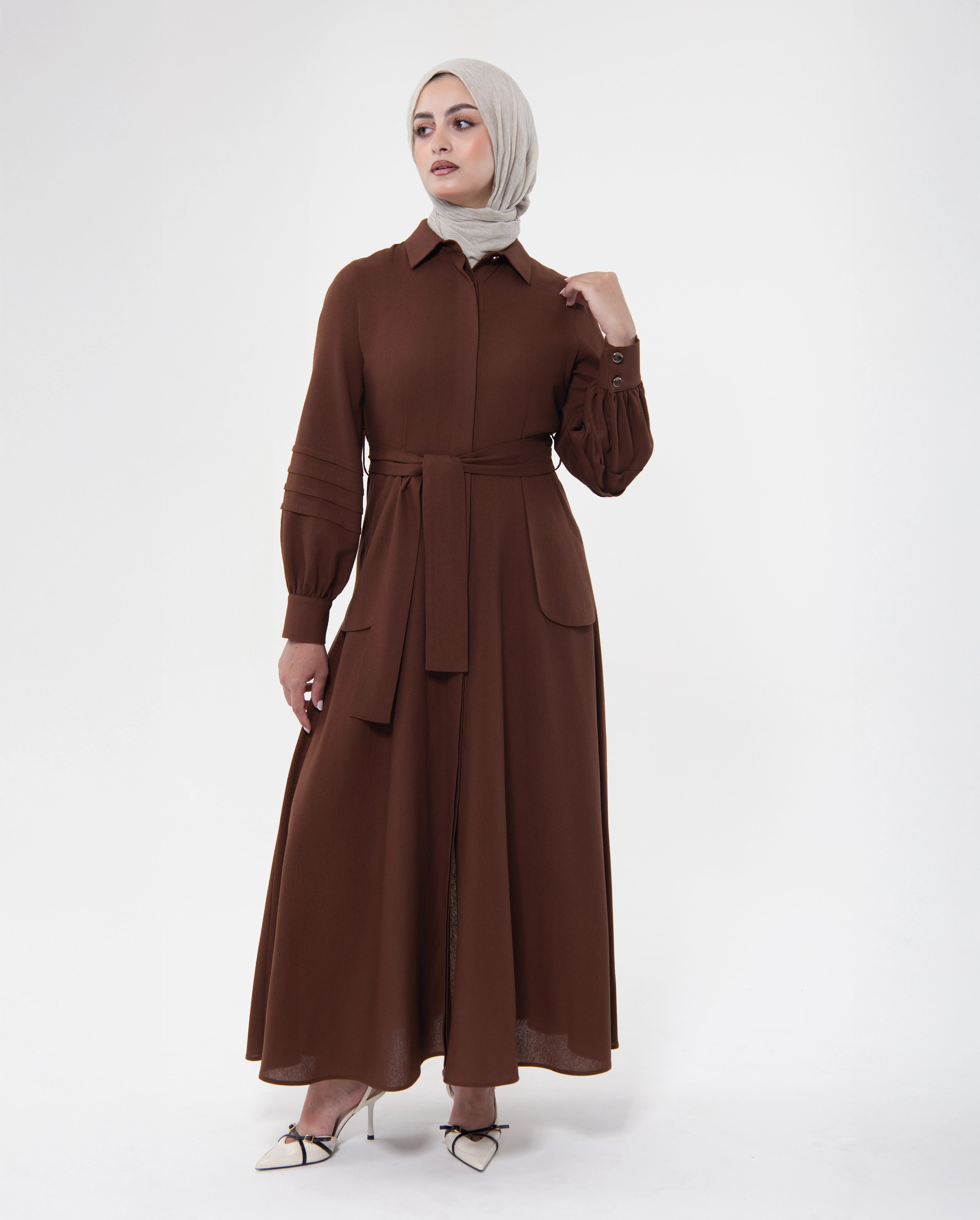 Robe Glorya – Chocolat