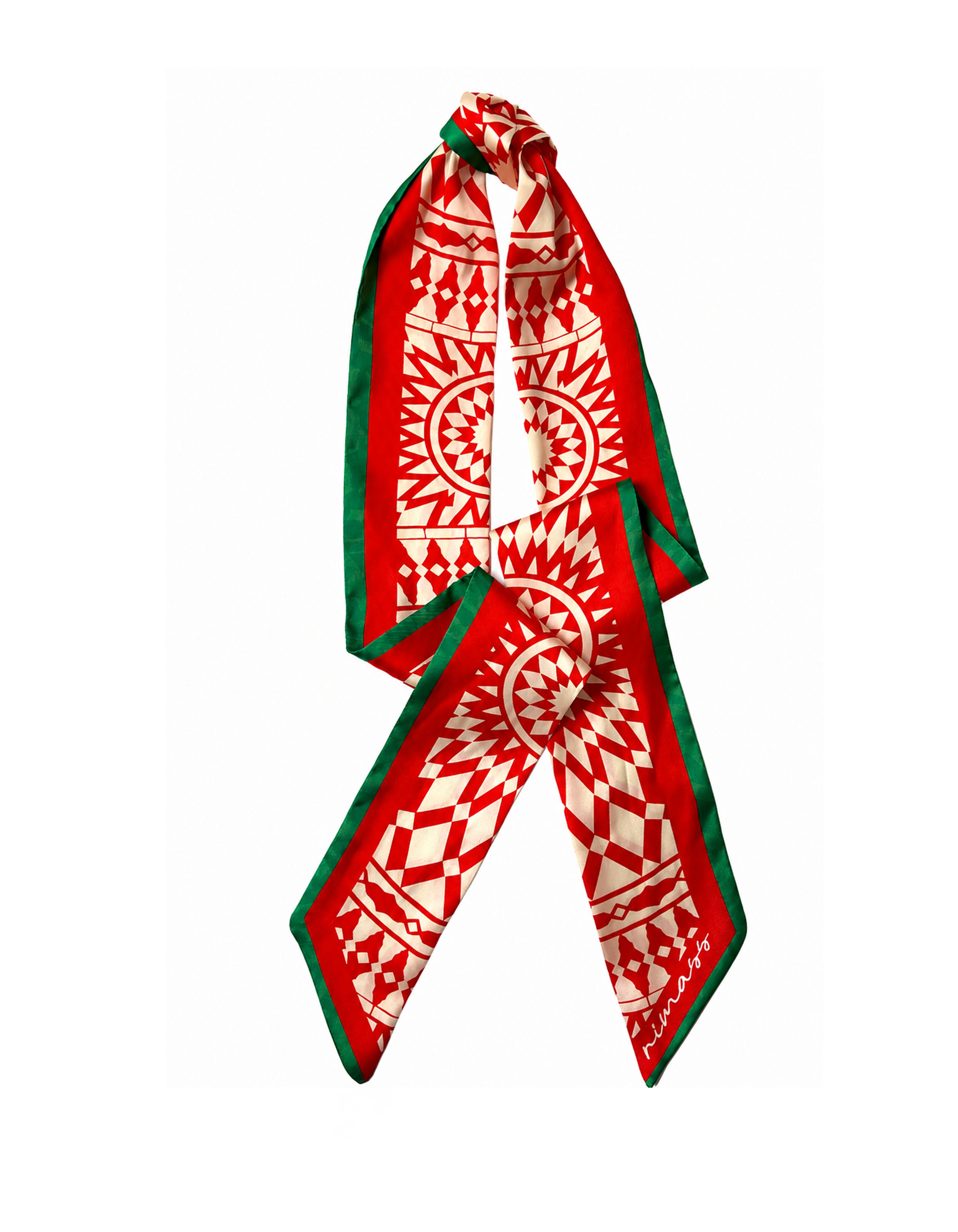 Scarf Cravate – Atlas Rouge