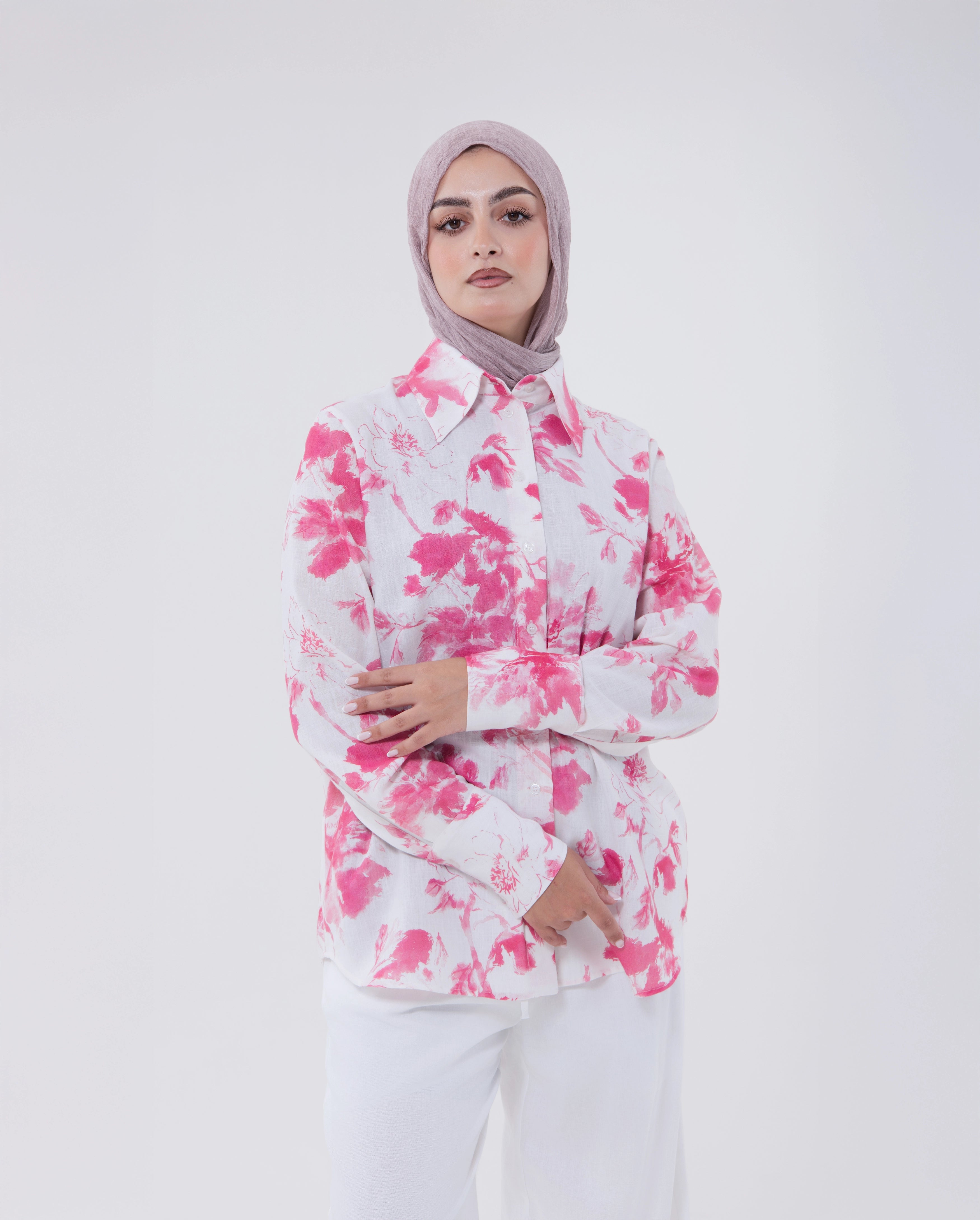 Chemise Rose Bloom