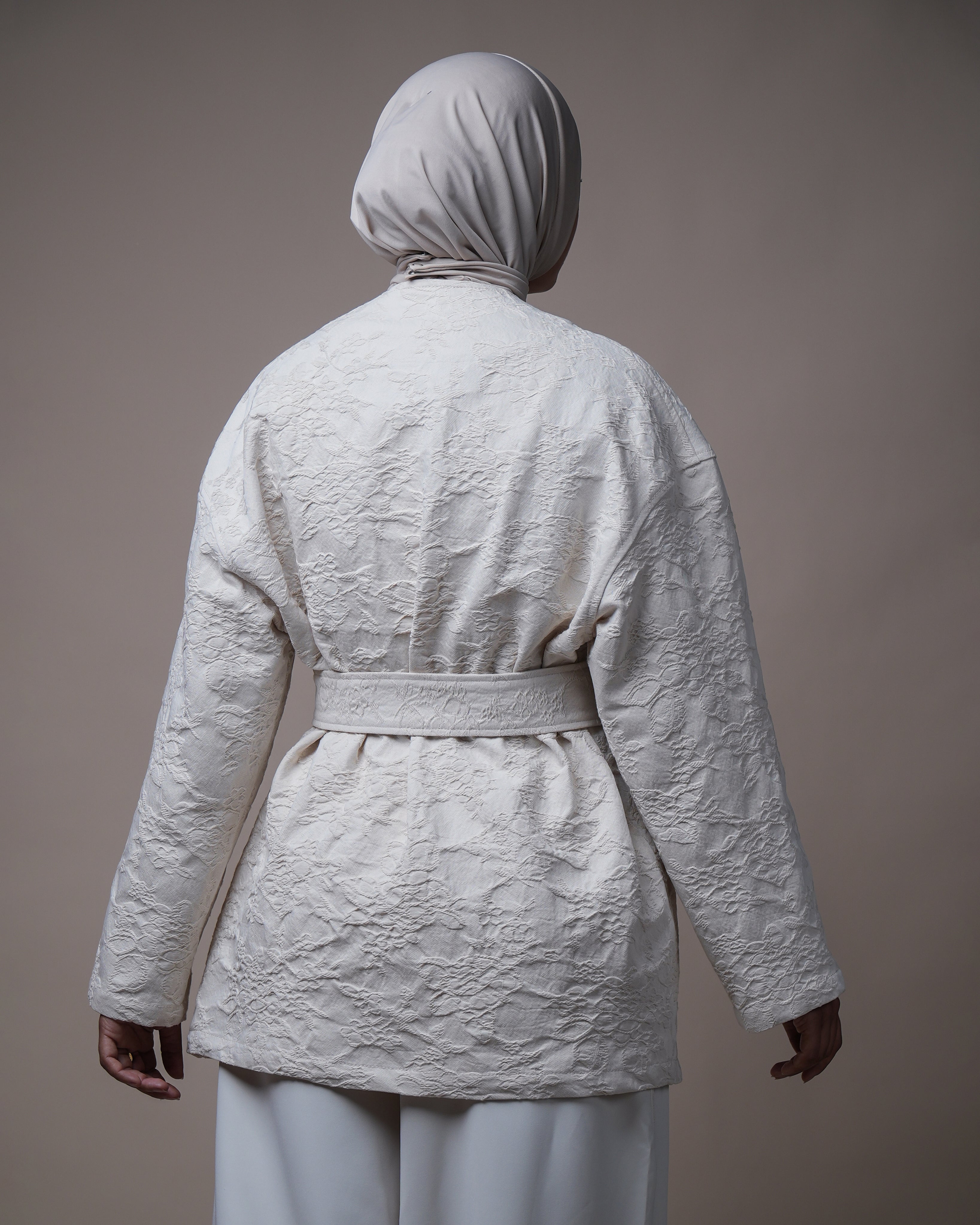 VESTE JACQUARD