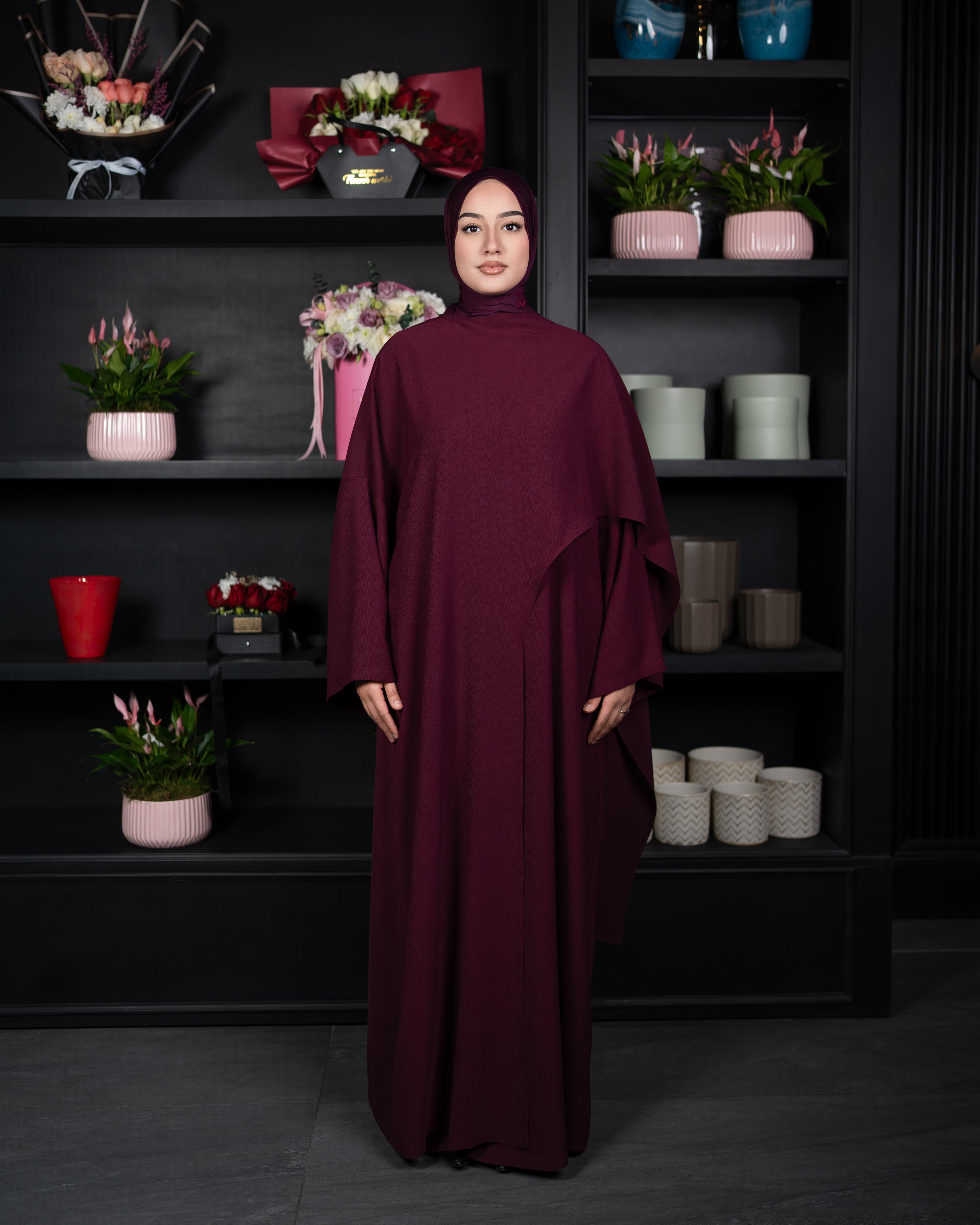 ABAYA ROSE BRG