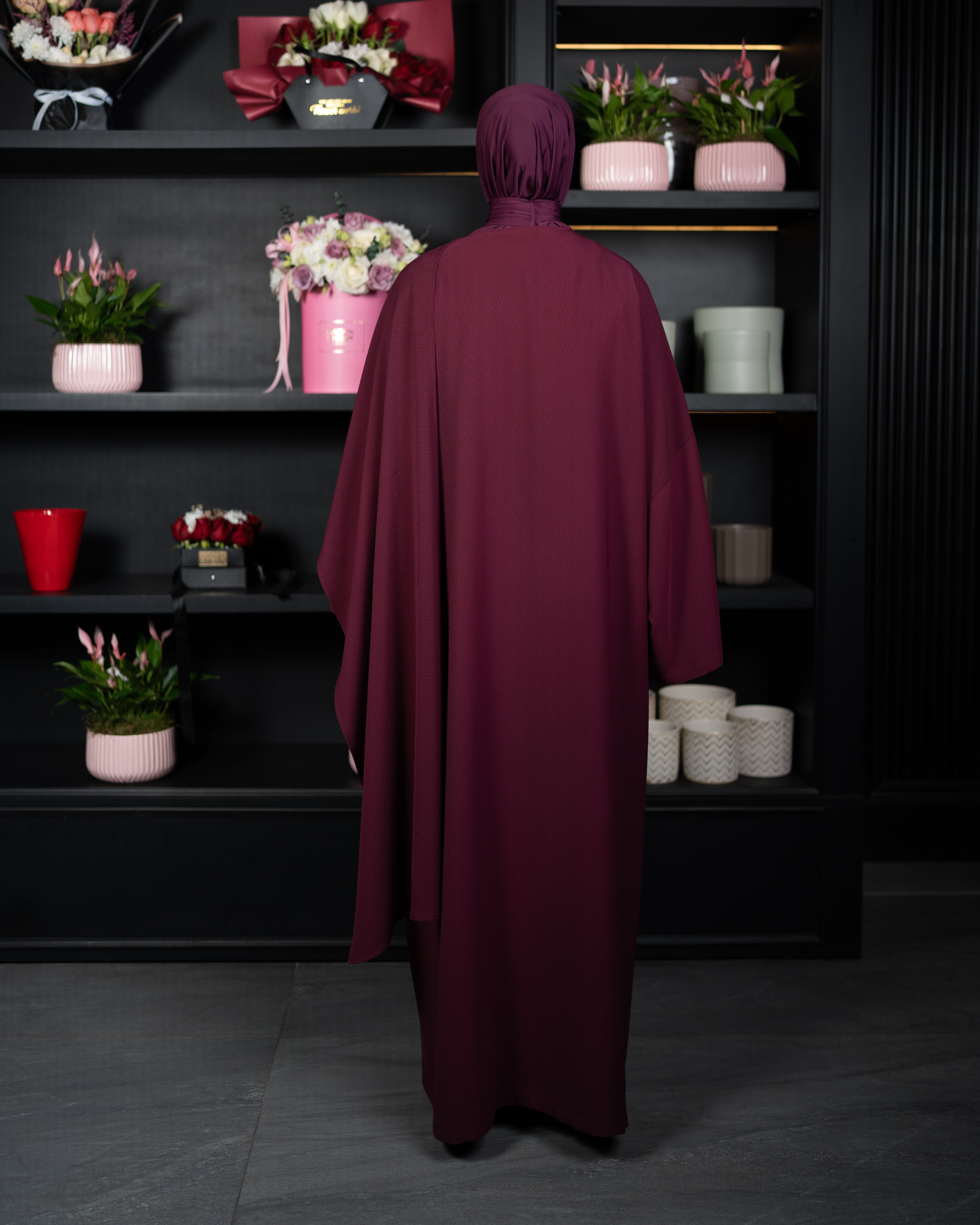 ABAYA ROSE BRG
