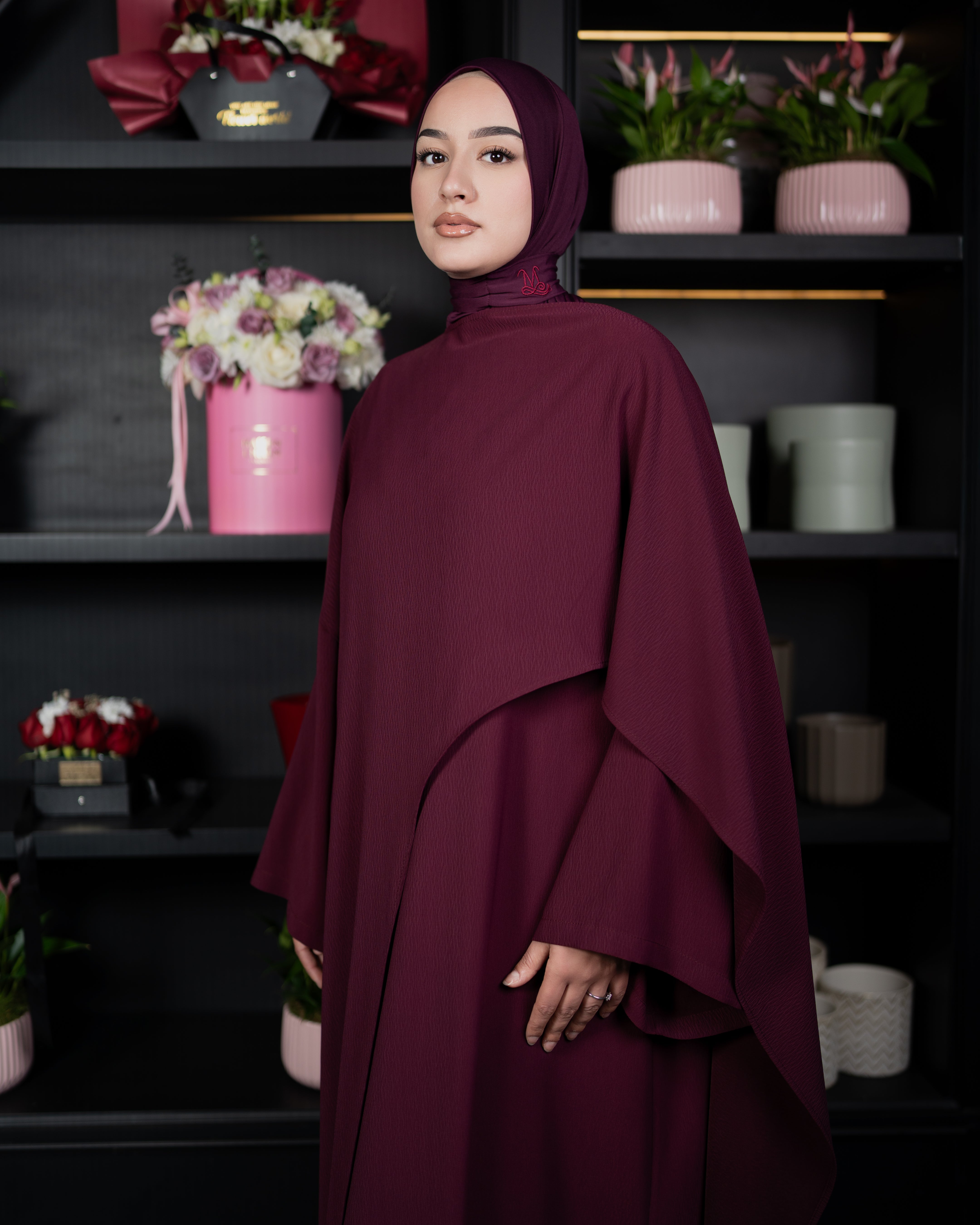 ABAYA ROSE BRG