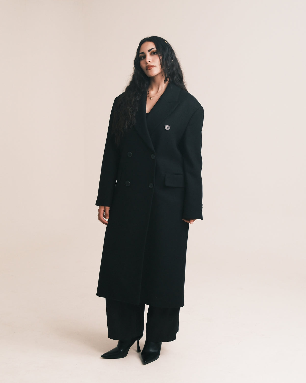 Manteau Alessia – Noir