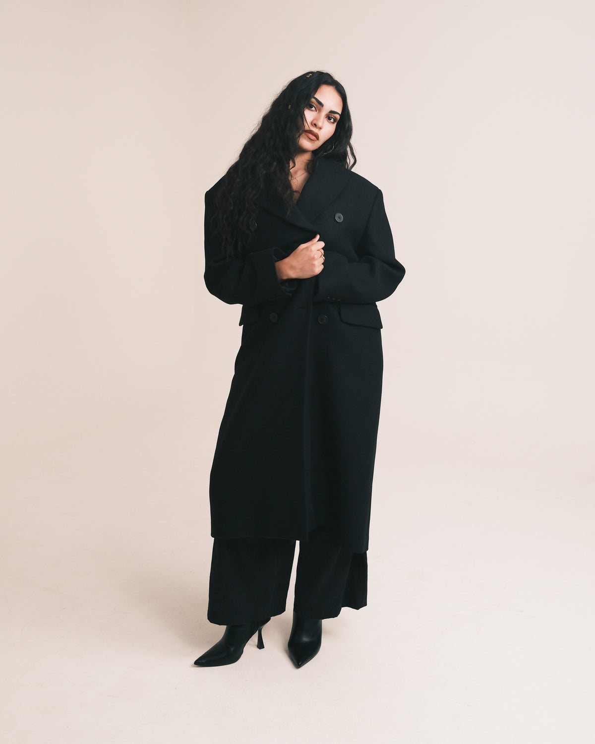 Manteau Alessia – Noir