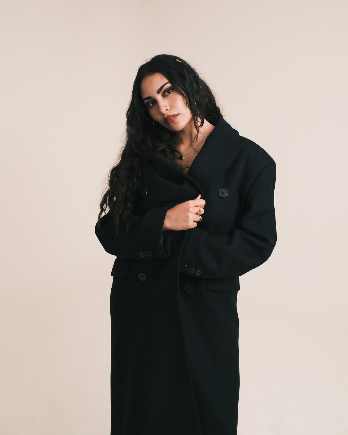 Manteau Alessia – Noir