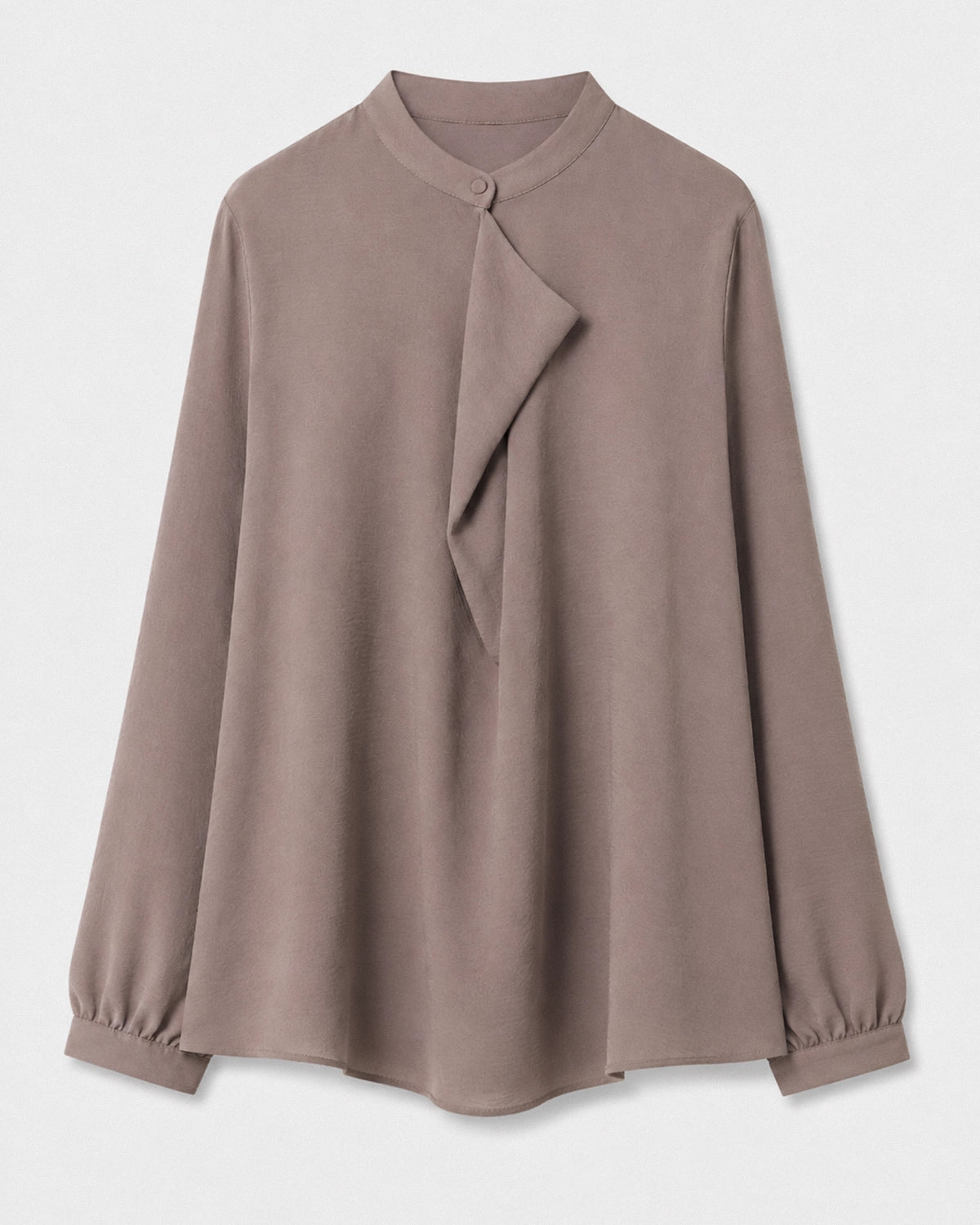 Top Drapé Taupe