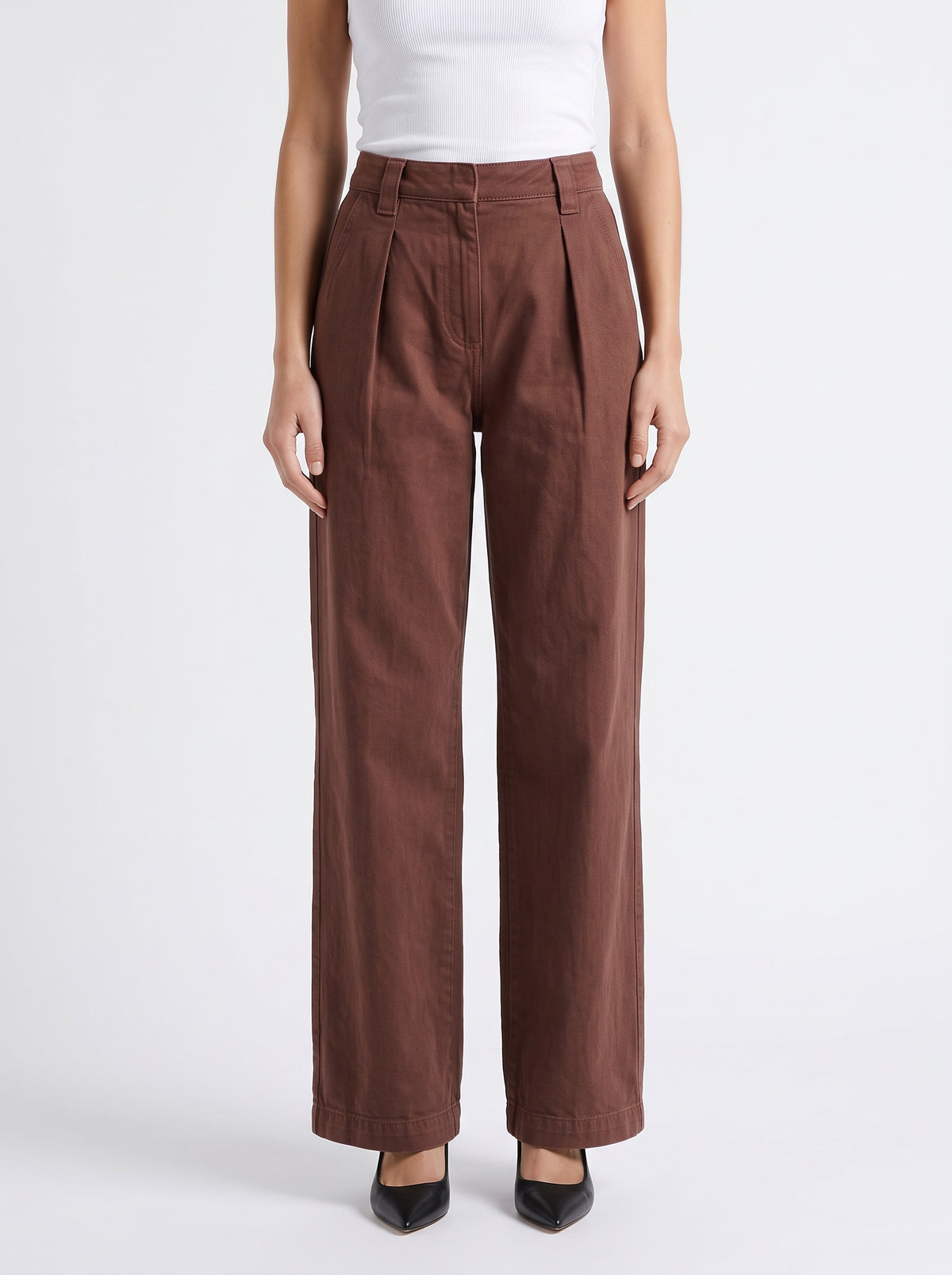 Pantalon Sienna – Marron Délavé