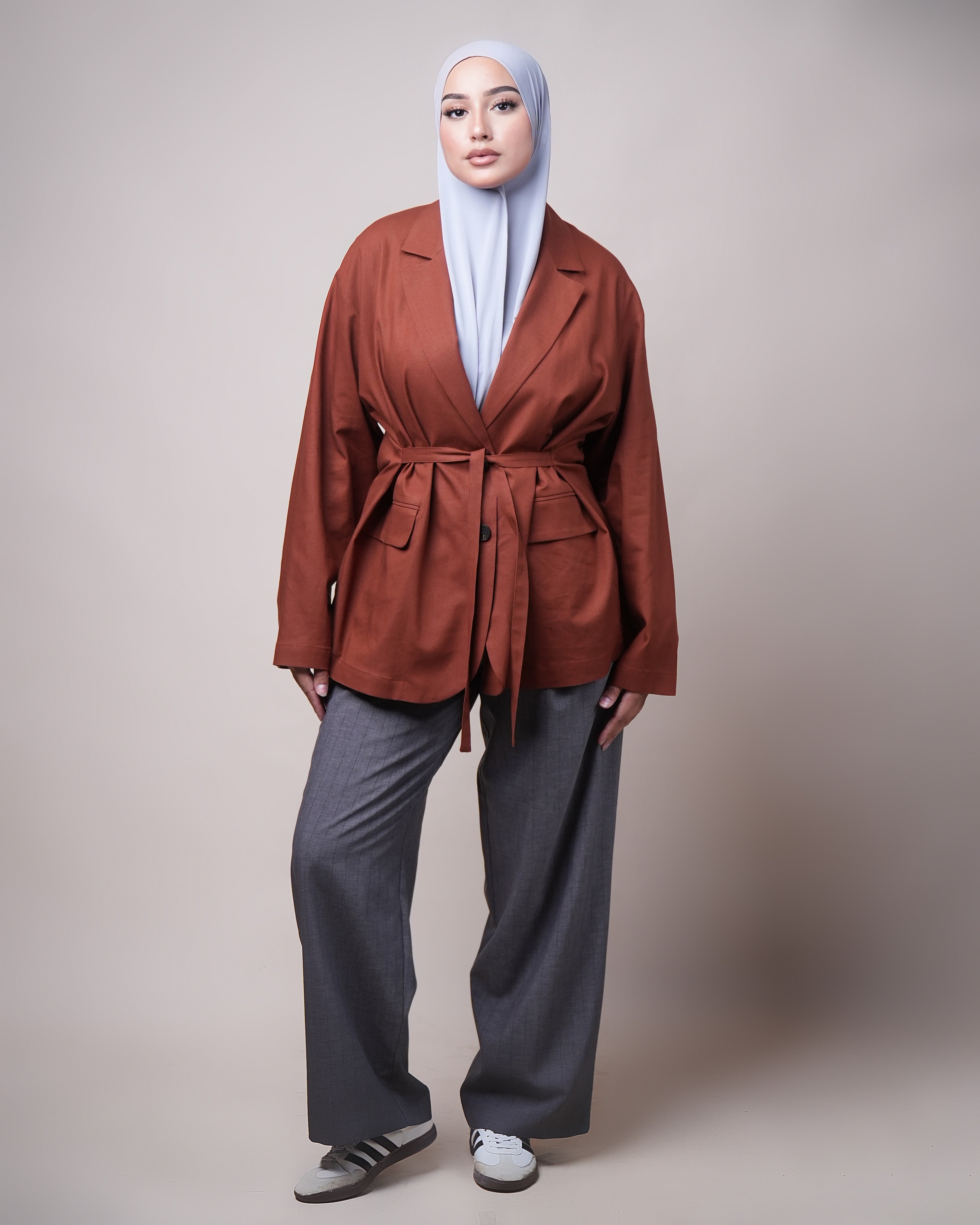 VESTE ROLLA MARRON