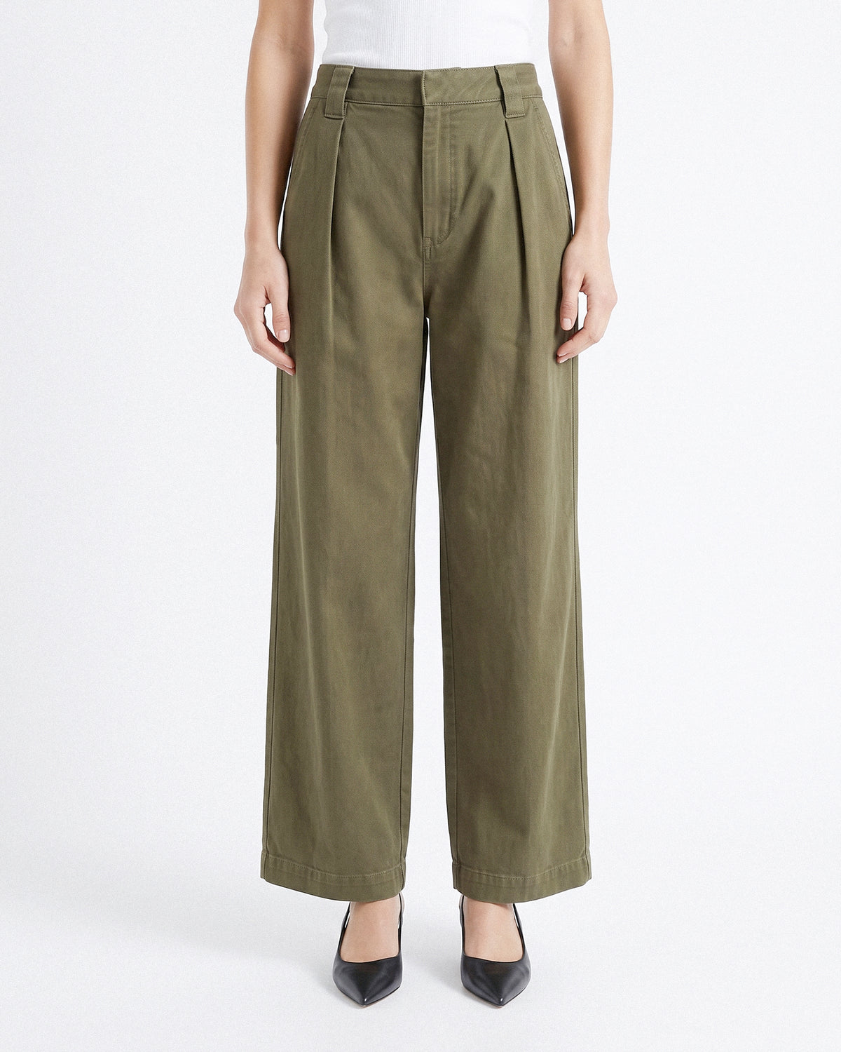 Pantalon Sienna – Kaki Délavé