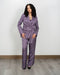 Ensemble Satin Jacquard 