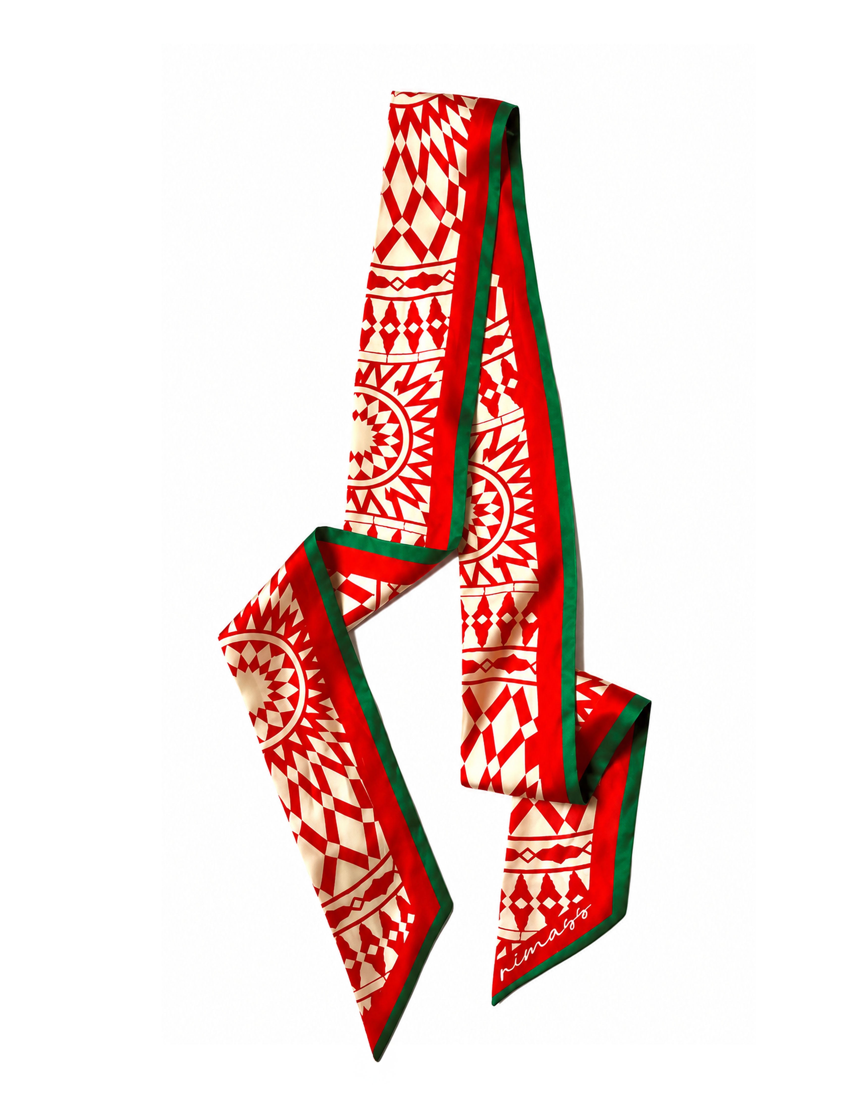 Scarf Cravate – Atlas Rouge