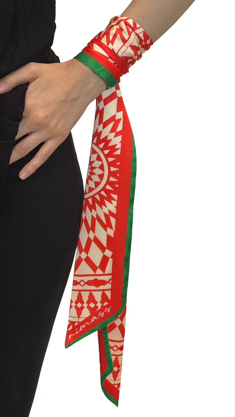 Scarf Cravate – Atlas Rouge