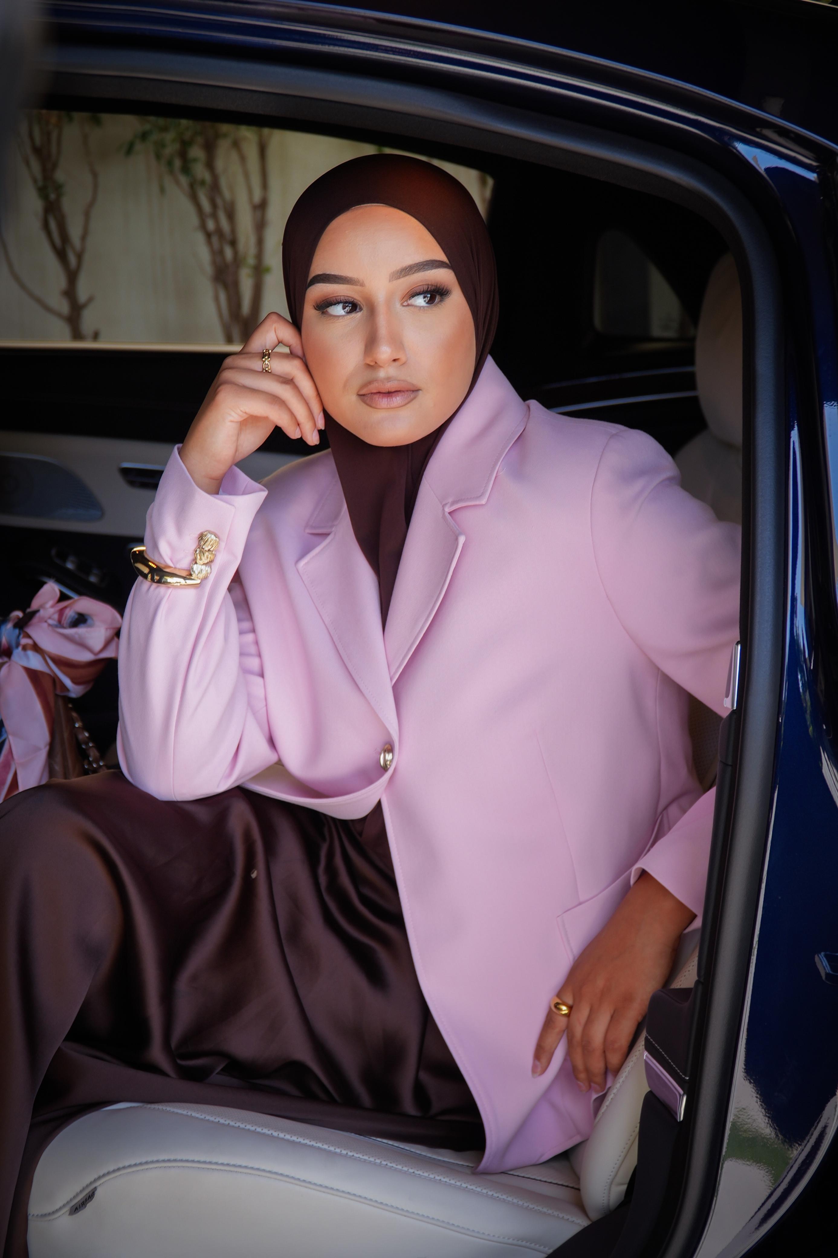VESTE ROSE