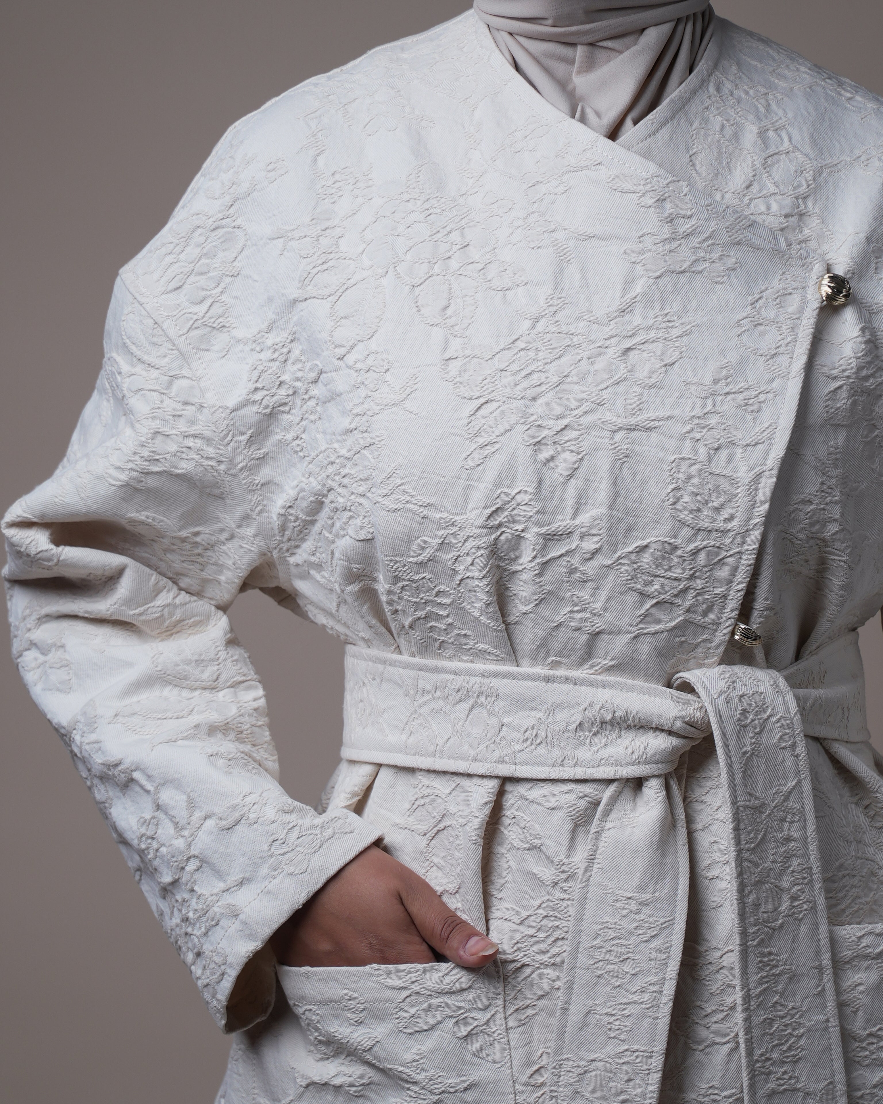 VESTE JACQUARD