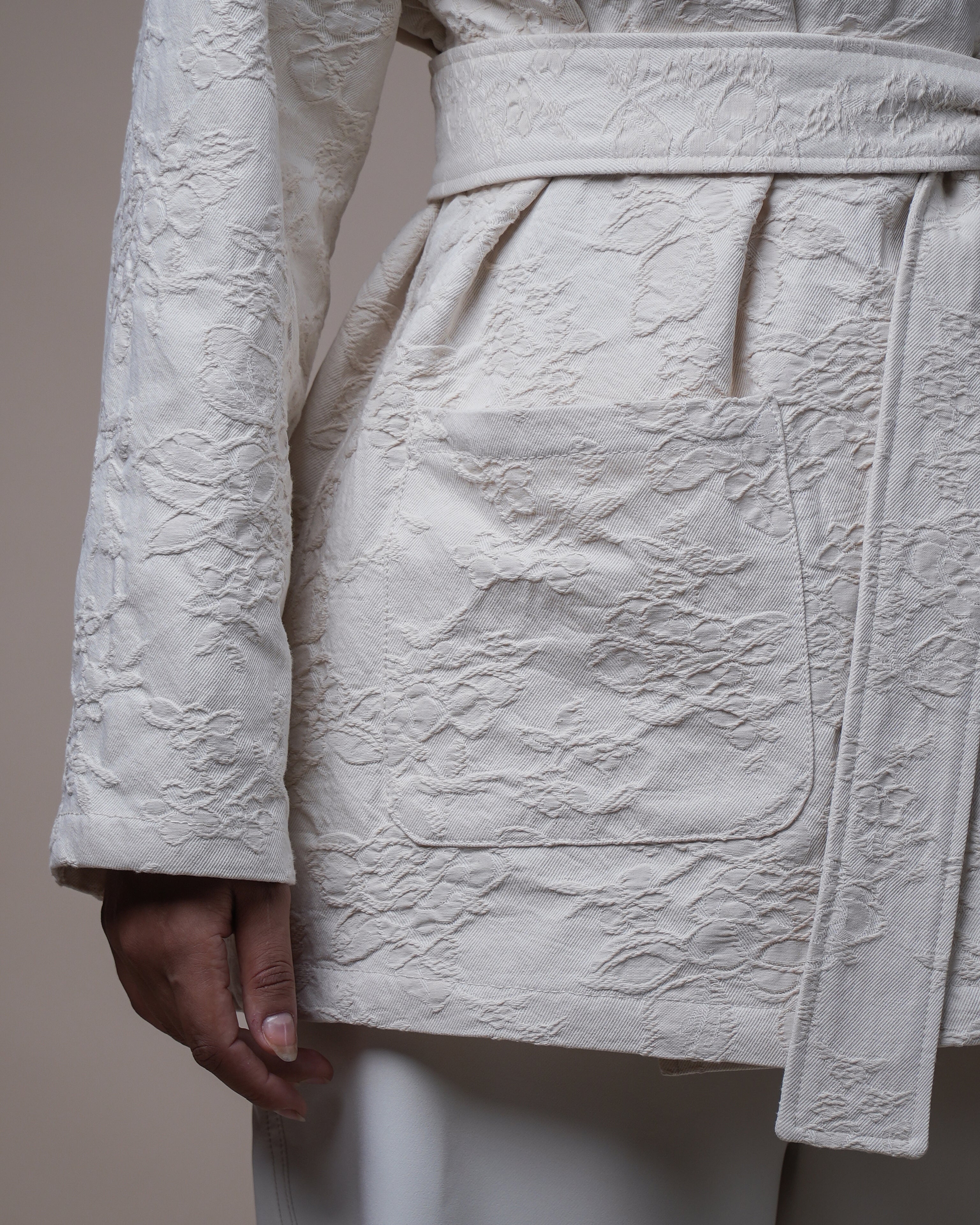 VESTE JACQUARD