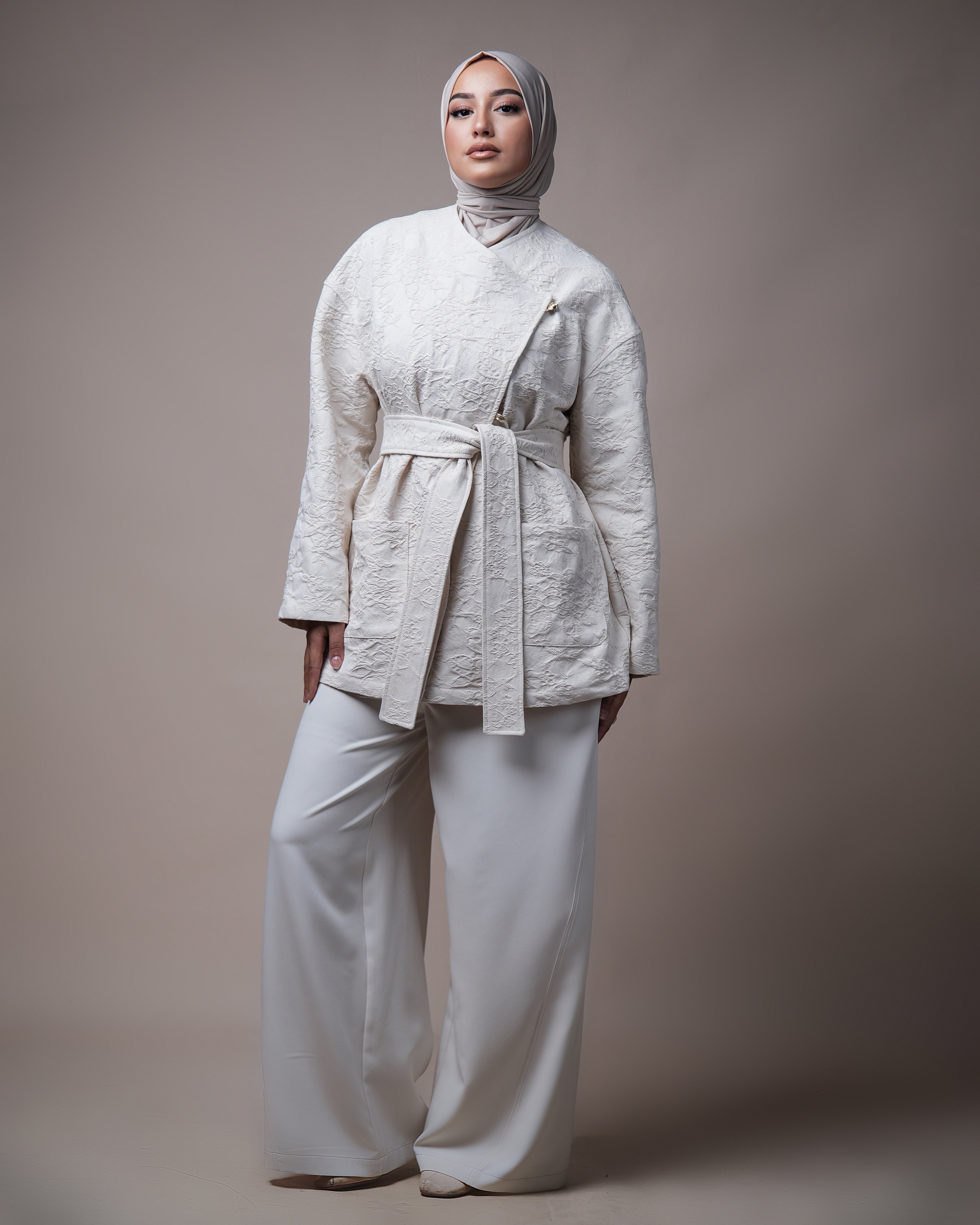 VESTE JACQUARD